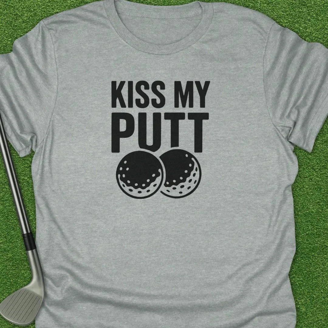 Sport Grey / S Kiss Putt T-Shirt