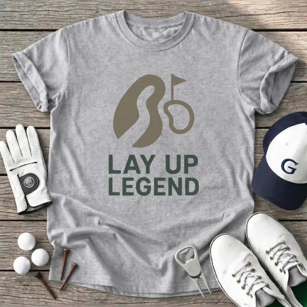 Lay Legend T-Shirt in Sport Grey