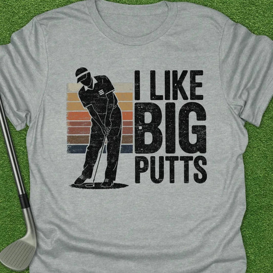 Sport Grey / S Like Big Putts T-Shirt