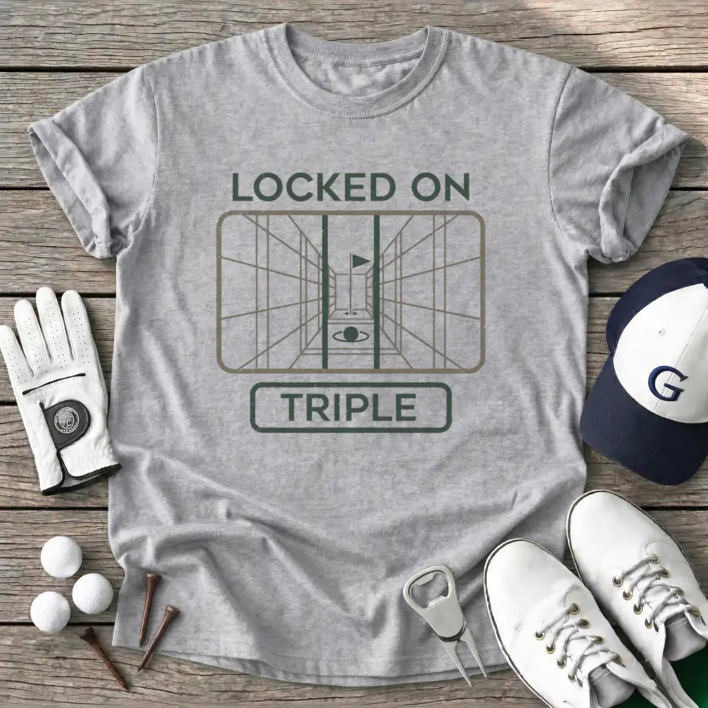 Sport Grey / S Locked Triple T-Shirt