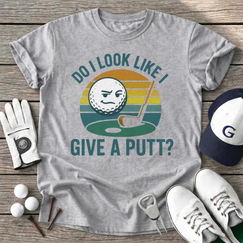 Sport Grey / S Look Like Give Putt T-Shirt
