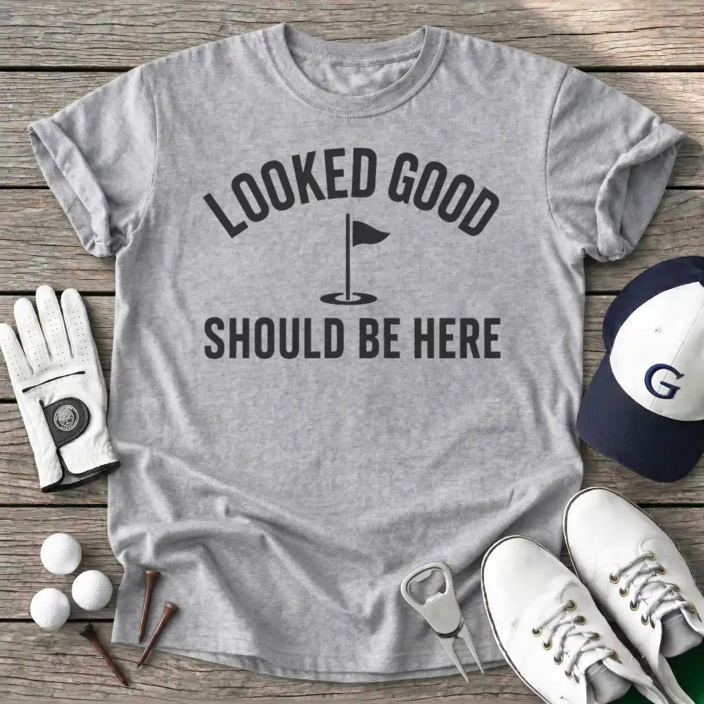 Looked Good Should T-Shirt in Sport Grey