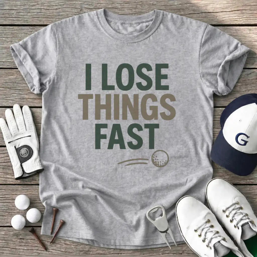 Sport Grey / S Lose Things Fast T-Shirt