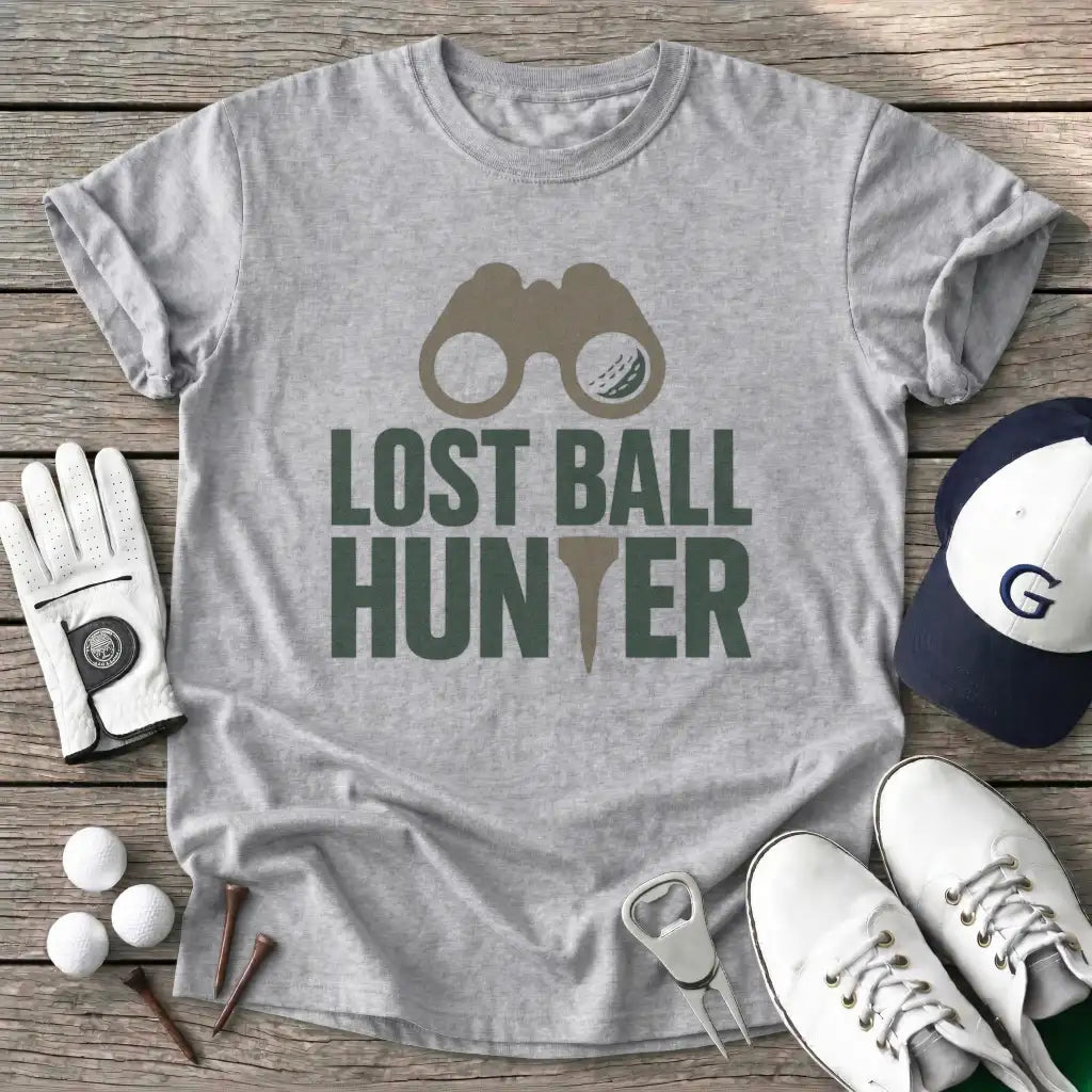Lost Ball Hunter T-Shirt in Sport Grey