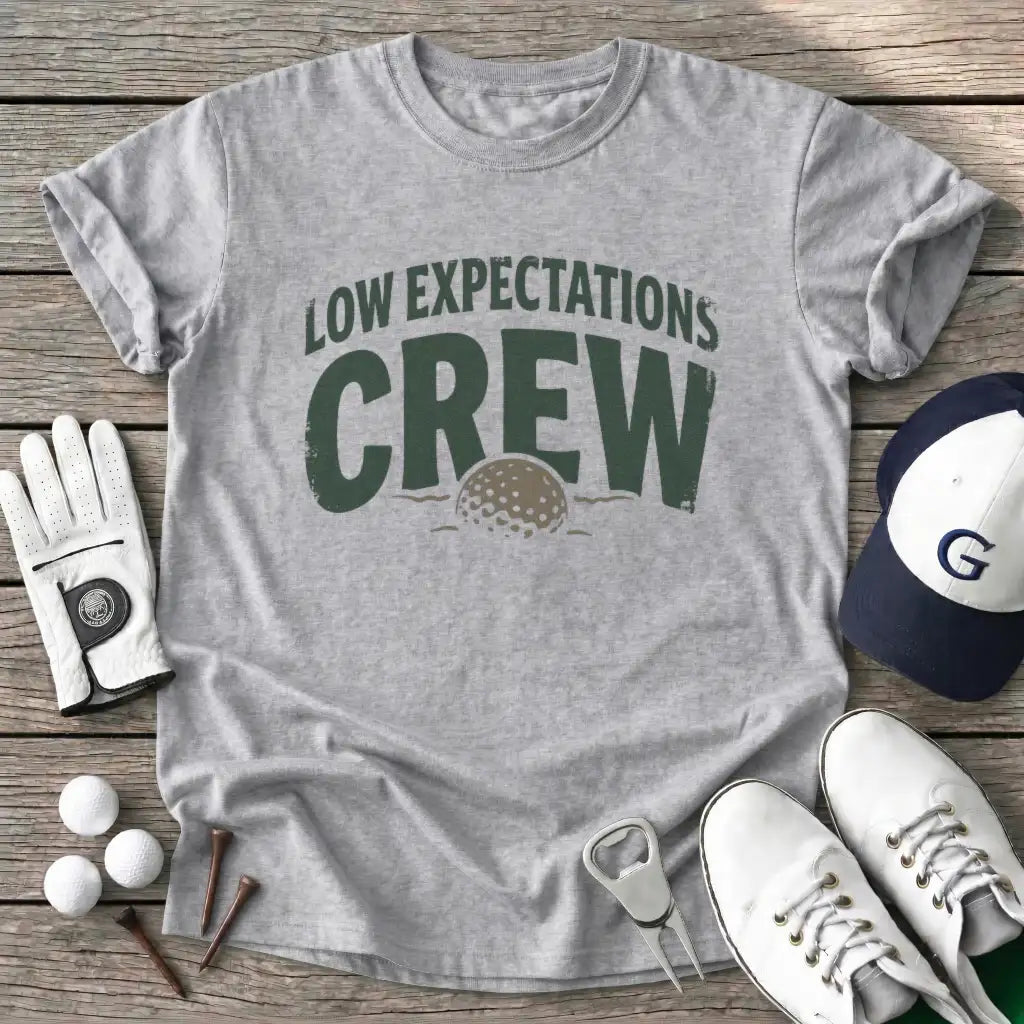 Low Expectations T-Shirt in Sport Grey
