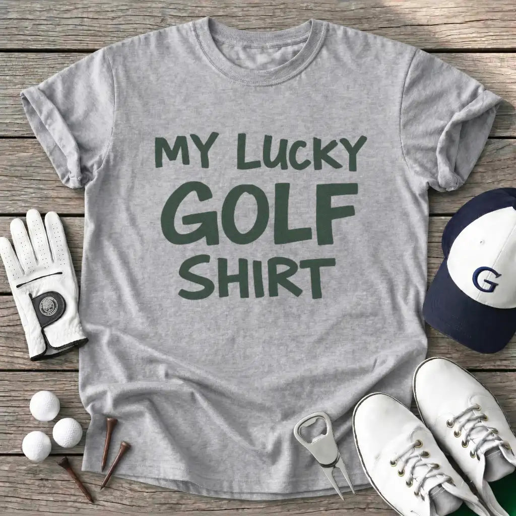 Sport Grey / S Lucky Golf Shirt T-Shirt