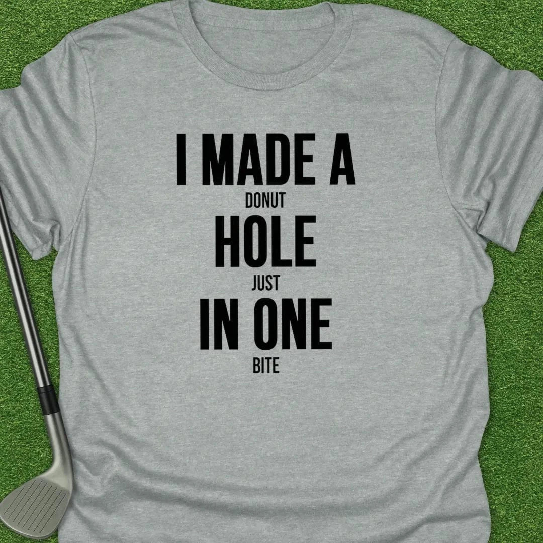 Sport Grey / S Made Donut Hole T-Shirt