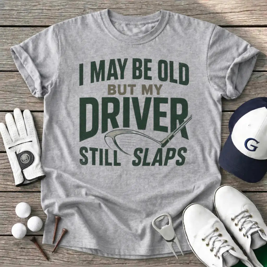 Sport Grey / S May Old But Driver T-Shirt