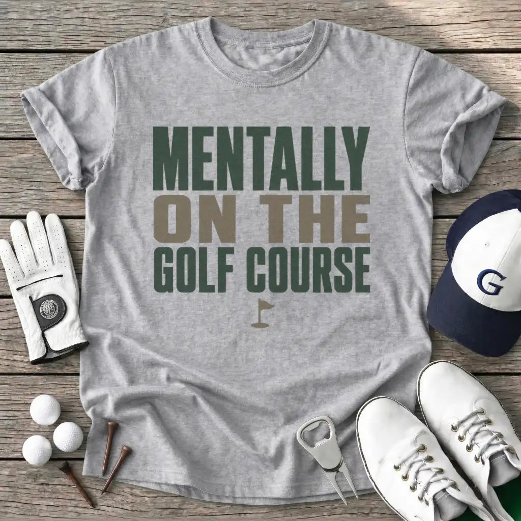 Sport Grey / S Mentally The Golf T-Shirt