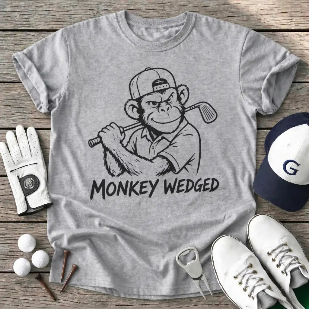 Sport Grey / S Monkey Wedged T-Shirt