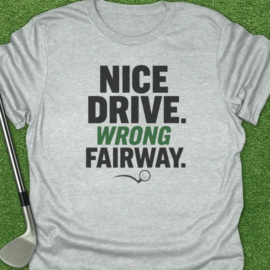Sport Grey / S Nice Drive Wrong T-Shirt