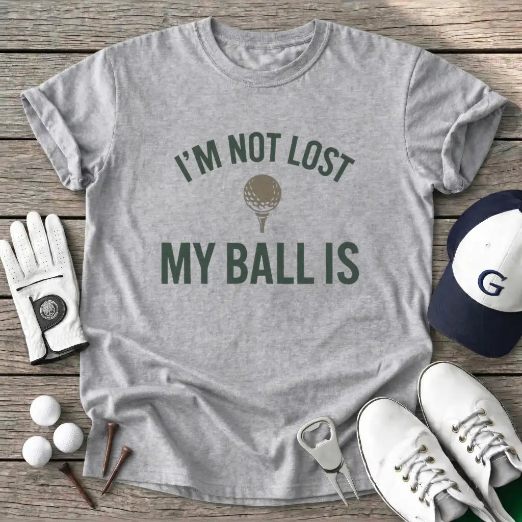 Sport Grey / S Not Lost Ball T-Shirt