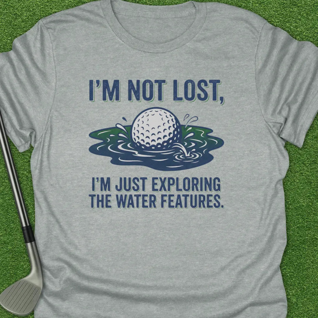 Sport Grey / S Not Lost Just T-Shirt