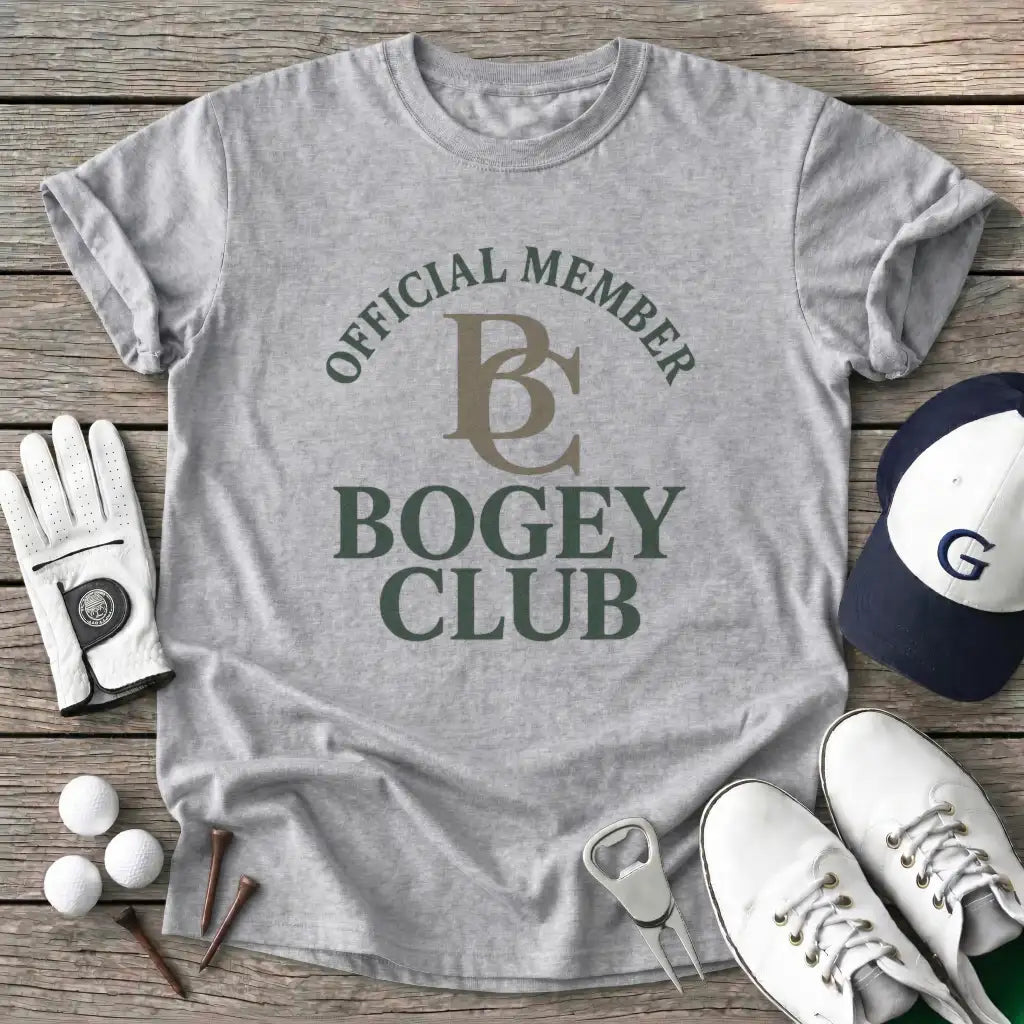 Official Member T-Shirt in Sport Grey