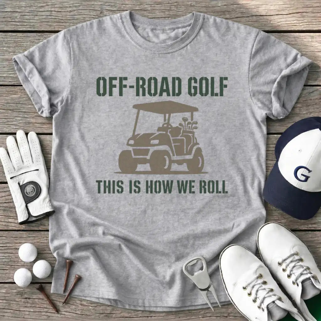 Sport Grey / S Offroad Golf This T-Shirt