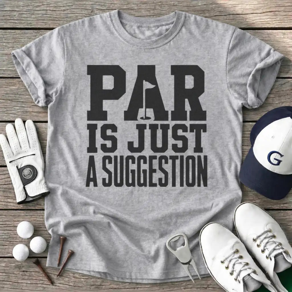Par Just Suggestion T-Shirt in Sport Grey