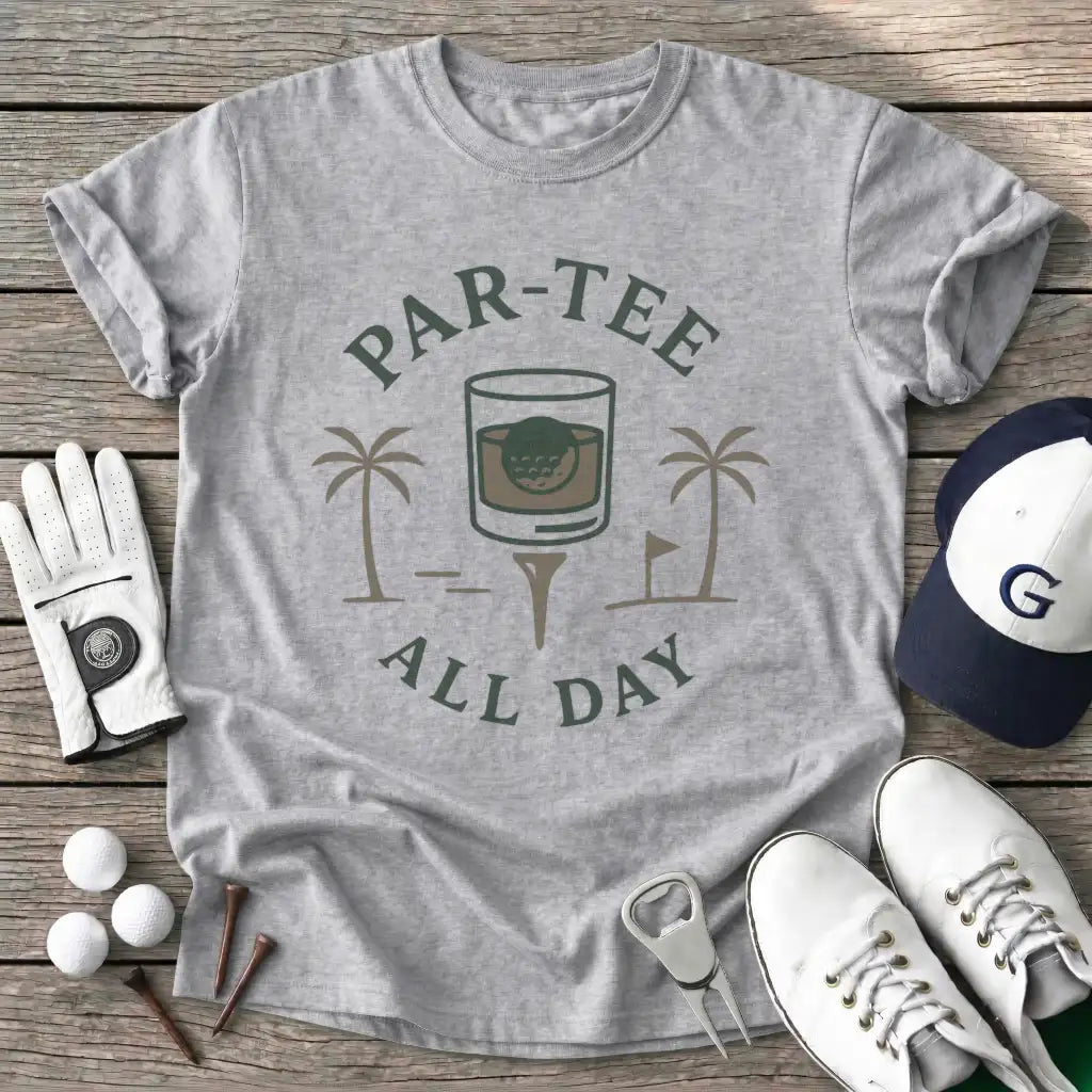 Sport Grey / S Partee All Day T-Shirt