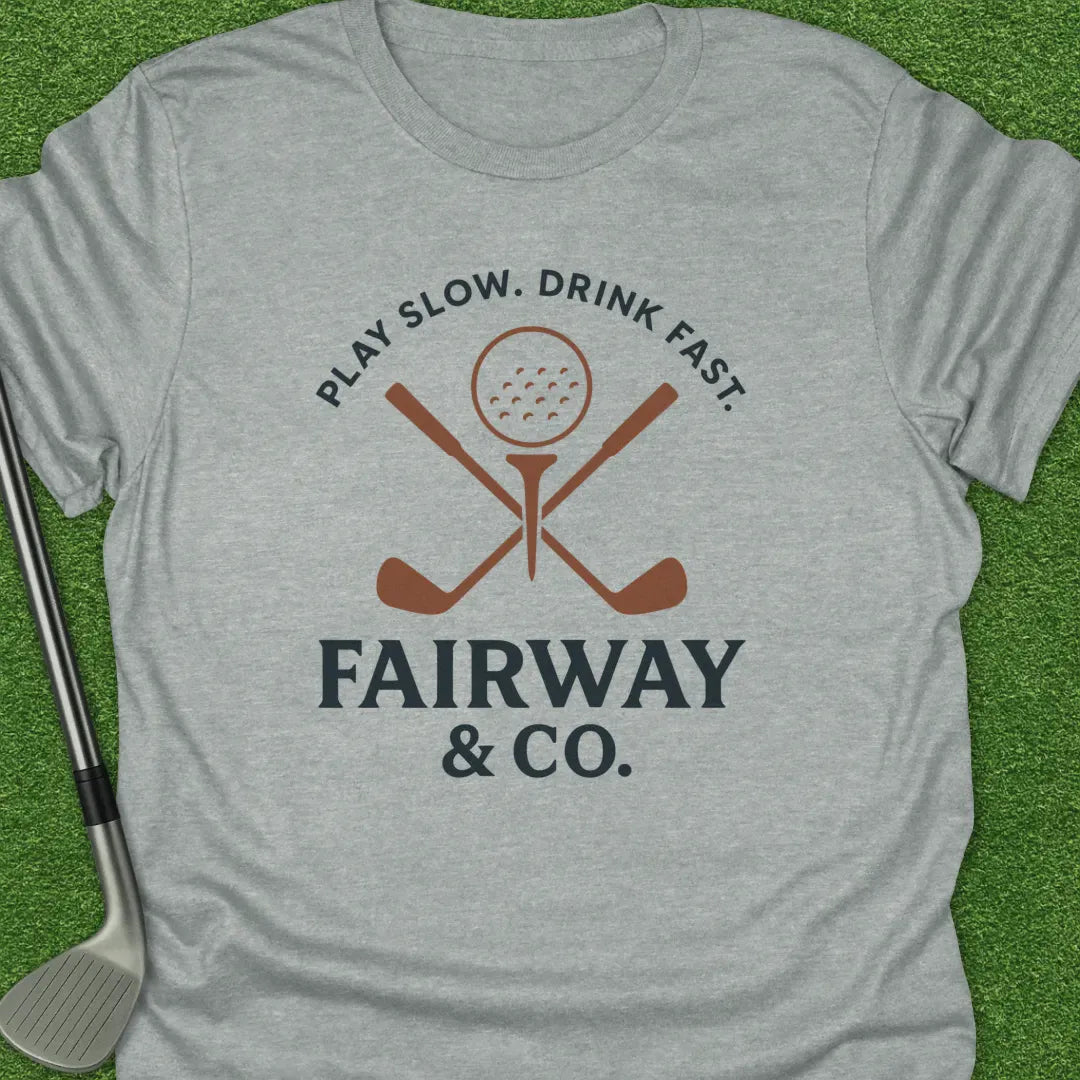 Sport Grey / S Play Slow Drink T-Shirt