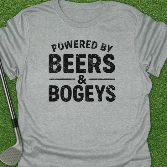 Sport Grey / S Powered Beers Bogeys T-Shirt