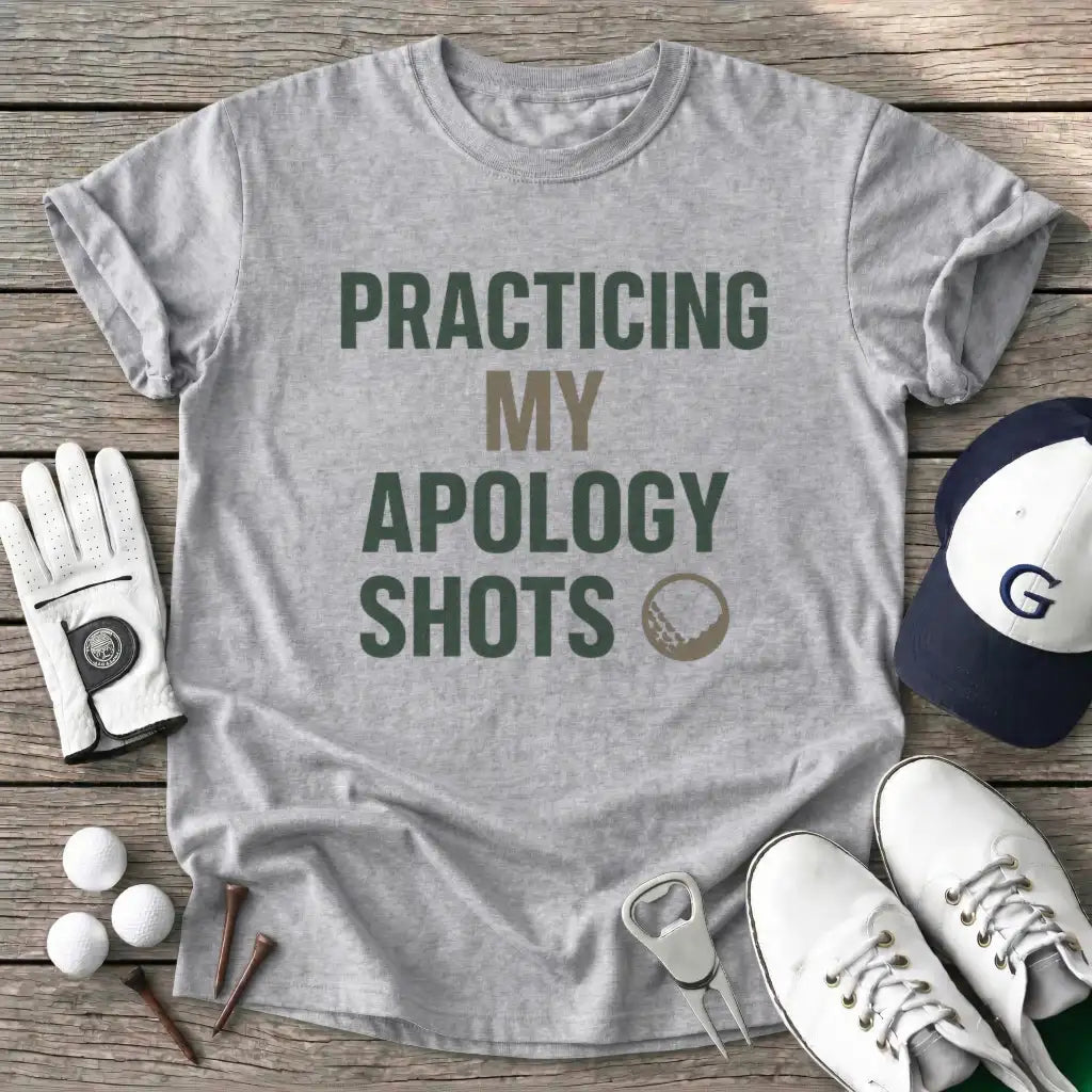 Sport Grey / S Practicing Apology T-Shirt