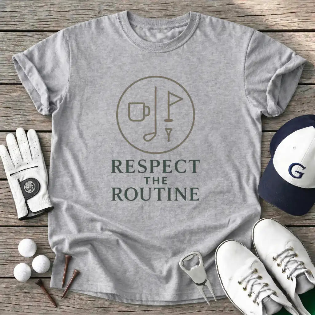 Sport Grey / S Respect The Routine T-Shirt