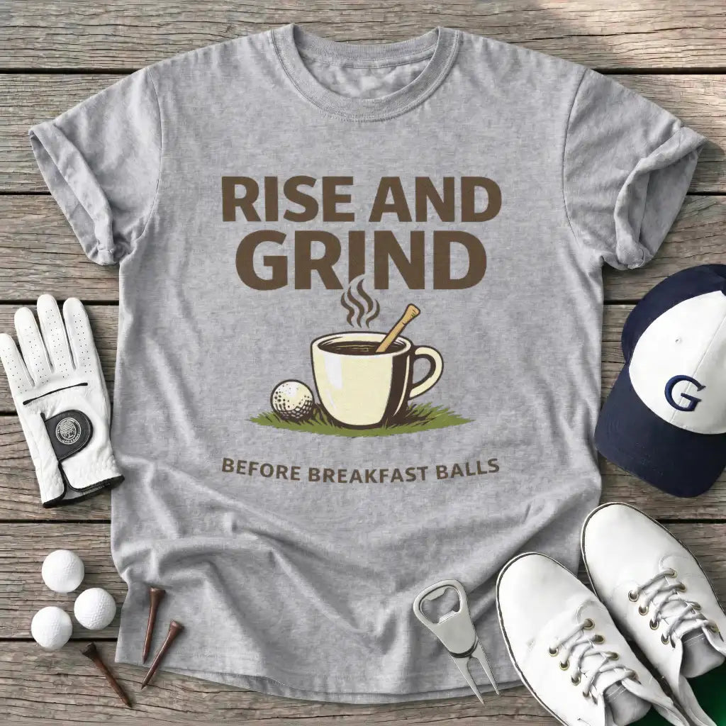 Sport Grey / S Rise And Grind T-Shirt