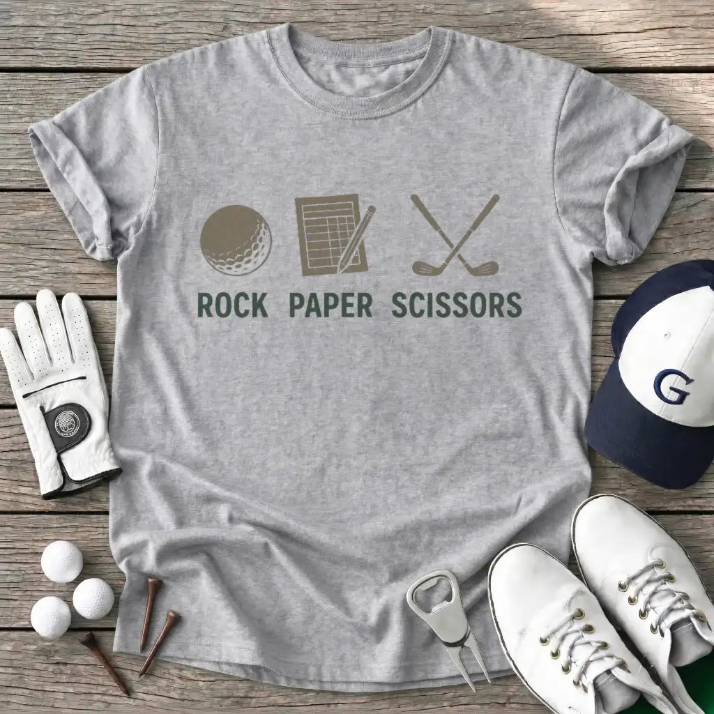 Sport Grey / S Rock Paper Scissors T-Shirt