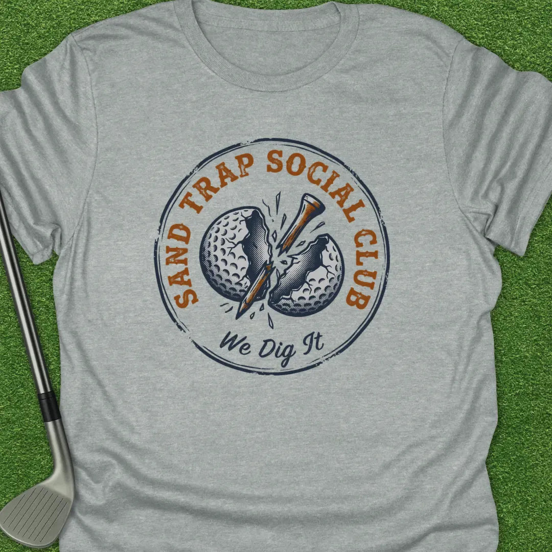 Sport Grey / S Sand Trap Social T-Shirt