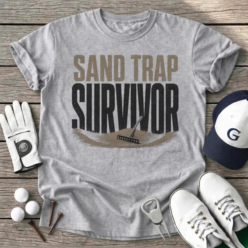 Sport Grey / S Sand Trap Survivor T-Shirt