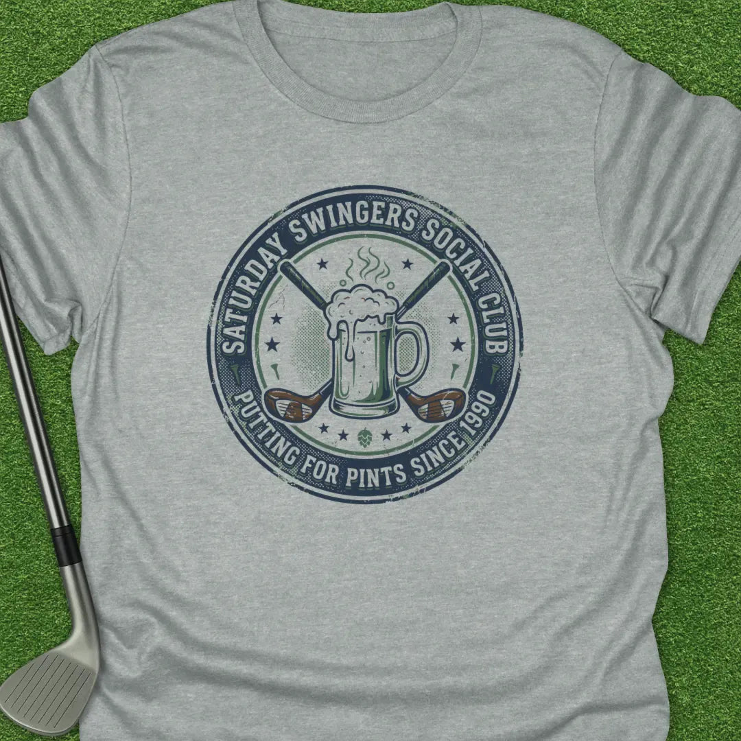 Sport Grey / S Saturday Swingers T-Shirt