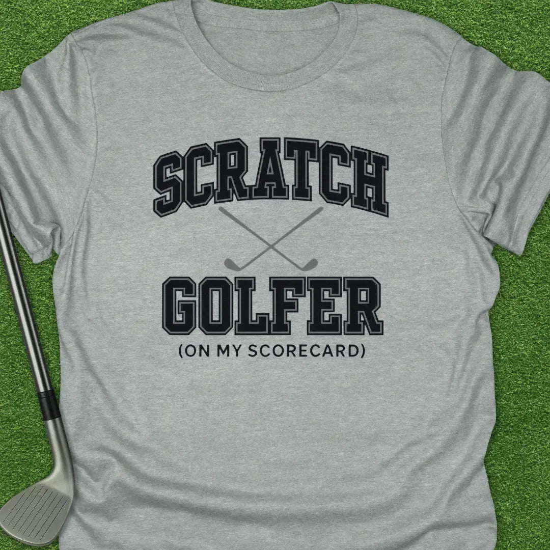 Sport Grey / S Scratch Golfer T-Shirt