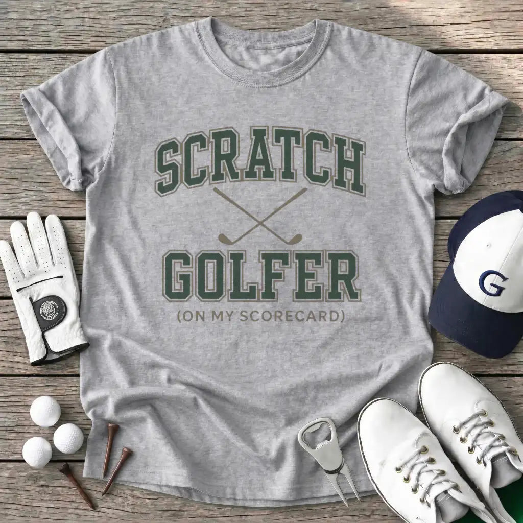 Sport Grey / S Scratch Golfer T-Shirt