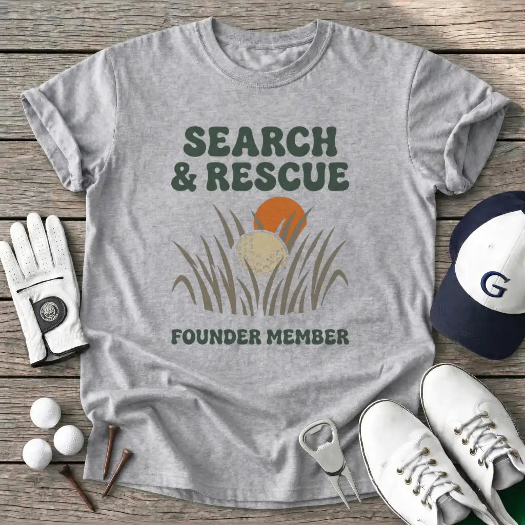 Search Rescue T-Shirt in Sport Grey
