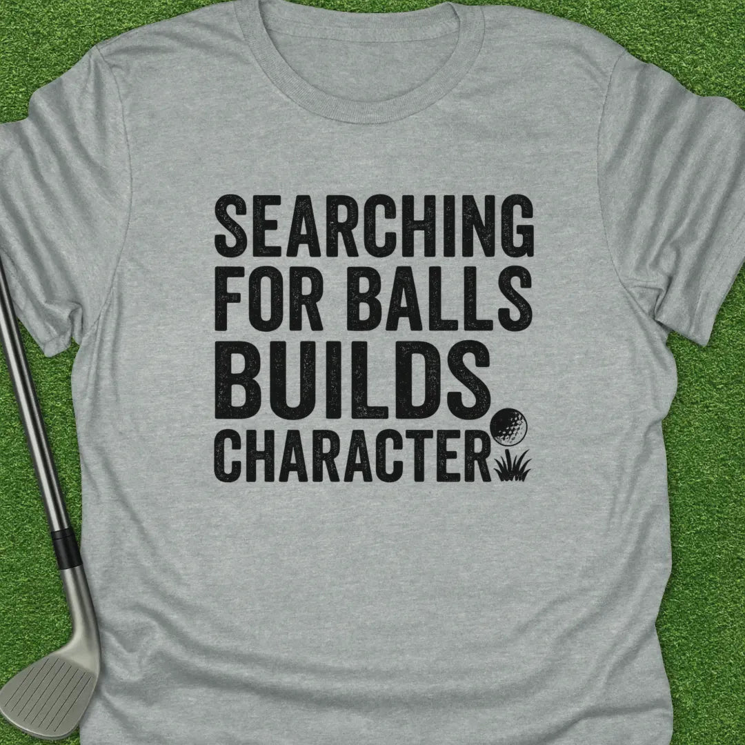 Sport Grey / S Searching For Balls T-Shirt