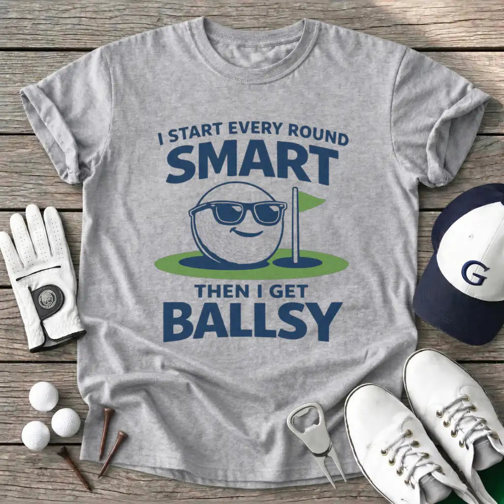 Sport Grey / S Start Every Round T-Shirt