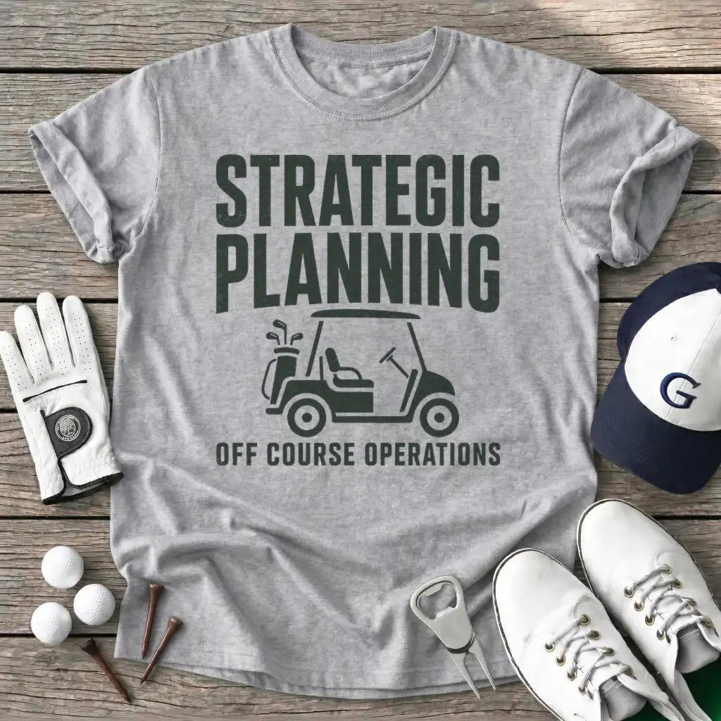 Strategic Planning T-Shirt in Sport Grey
