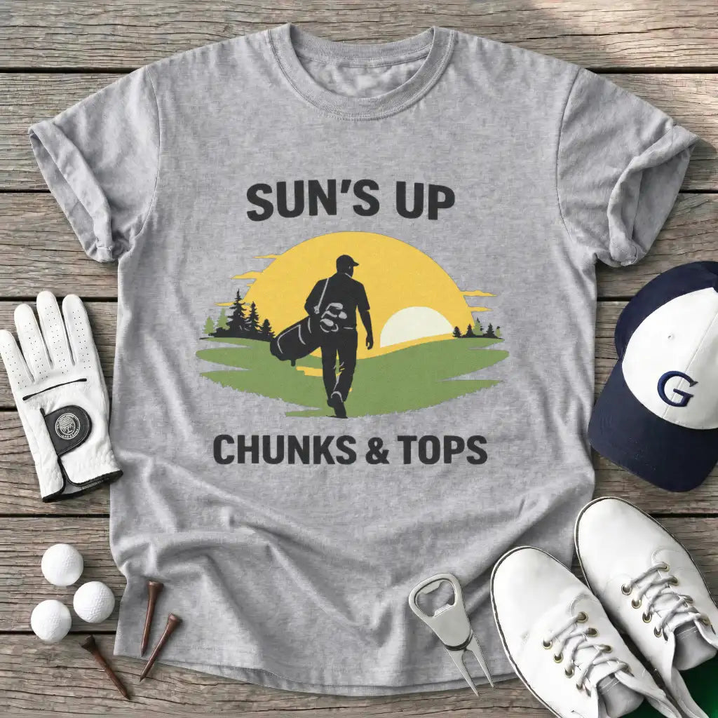 Sport Grey / S Suns Chunks Tops T-Shirt
