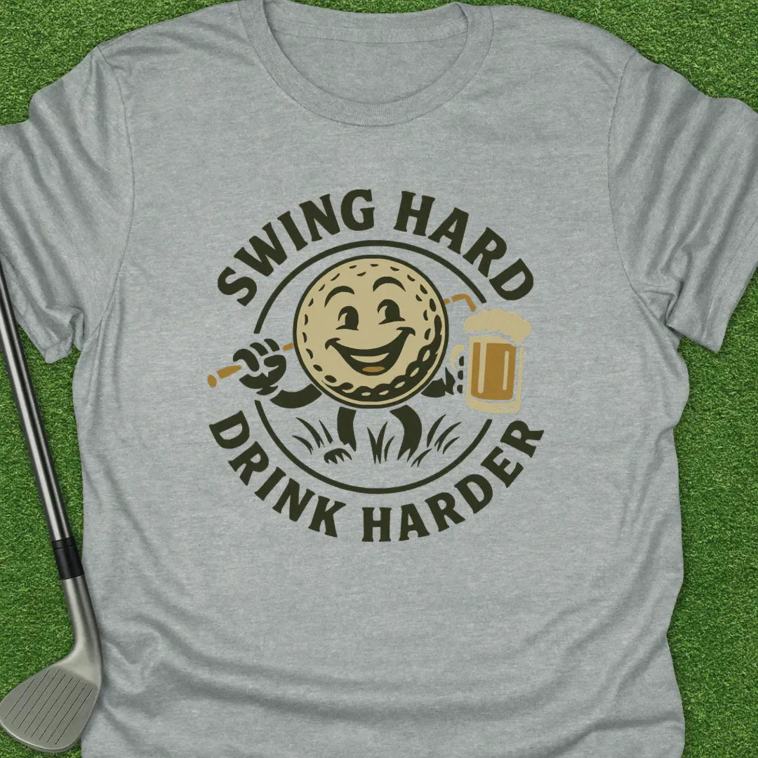 Sport Grey / S Swing Hard Drink T-Shirt