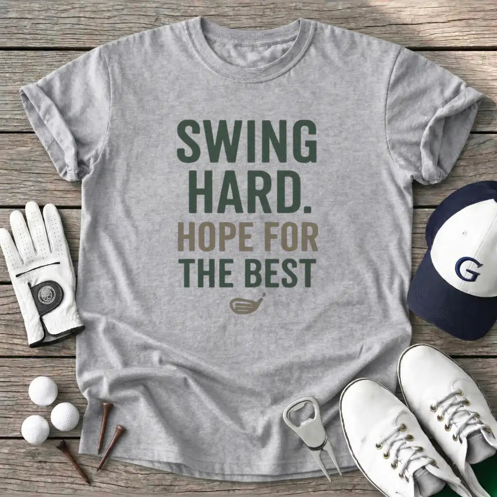 Sport Grey / S Swing Hard Hope For T-Shirt
