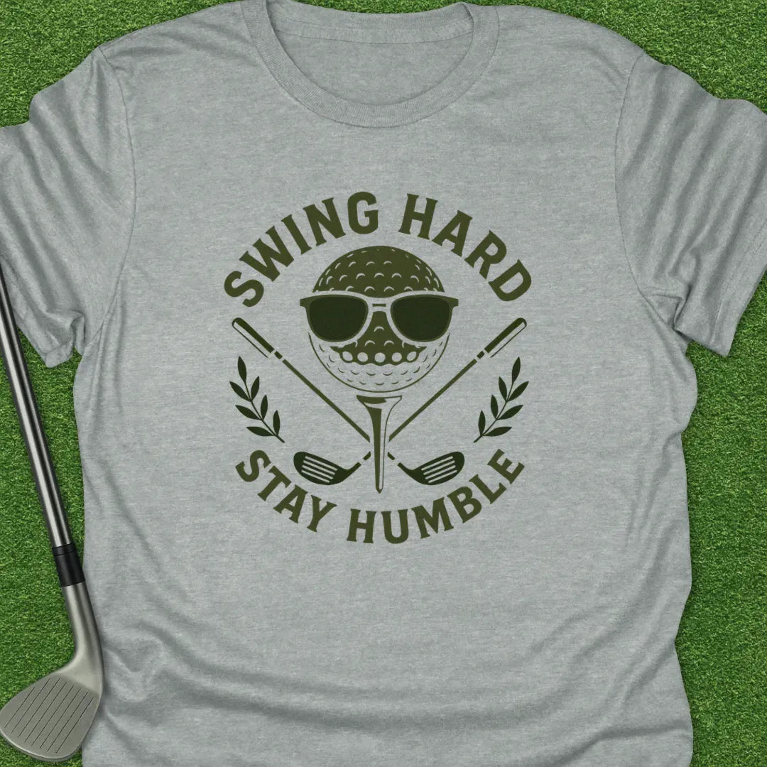 Sport Grey / S Swing Hard Stay T-Shirt