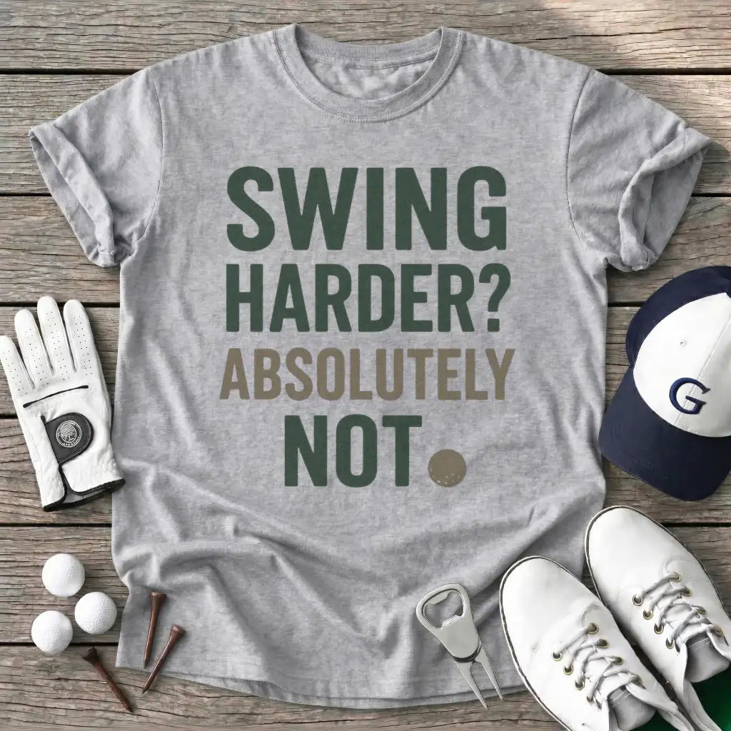 Sport Grey / S Swing Harder T-Shirt