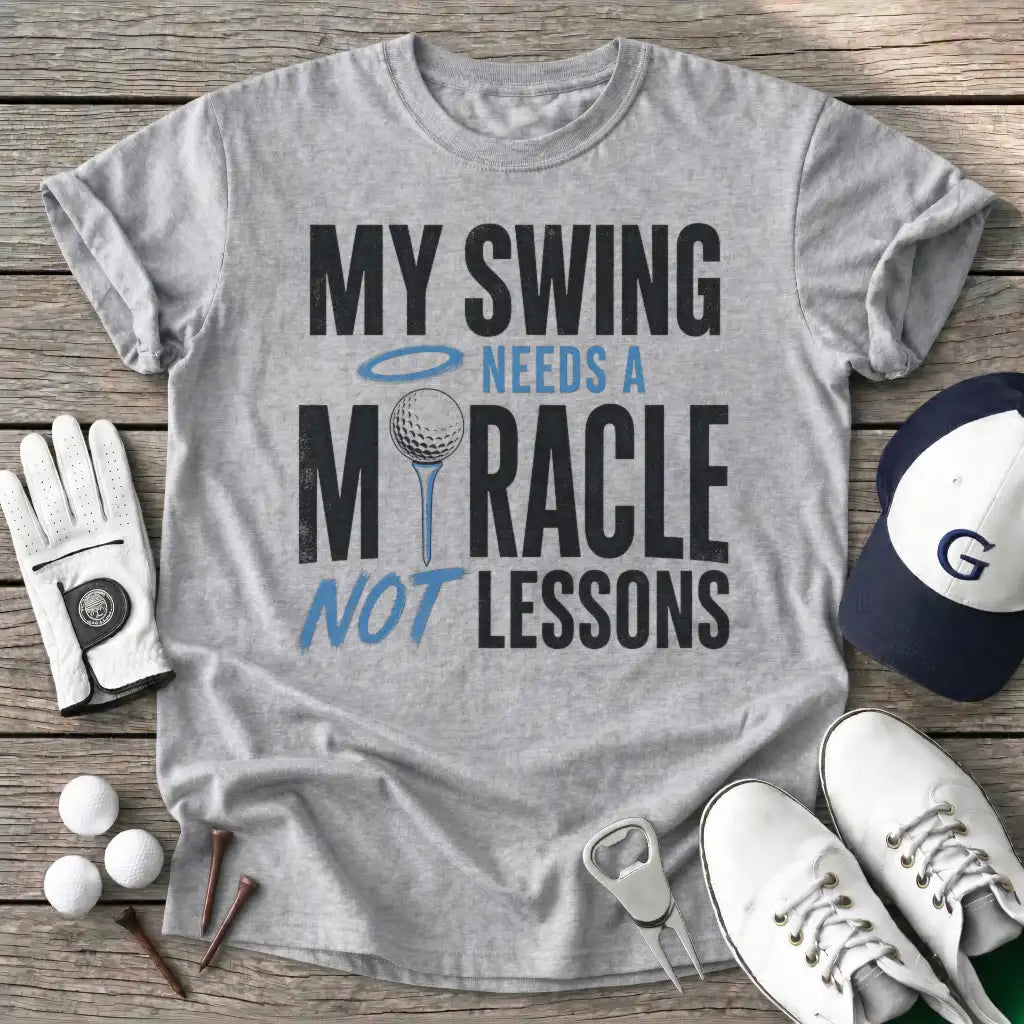 Sport Grey / S Swing Needs Miracle T-Shirt