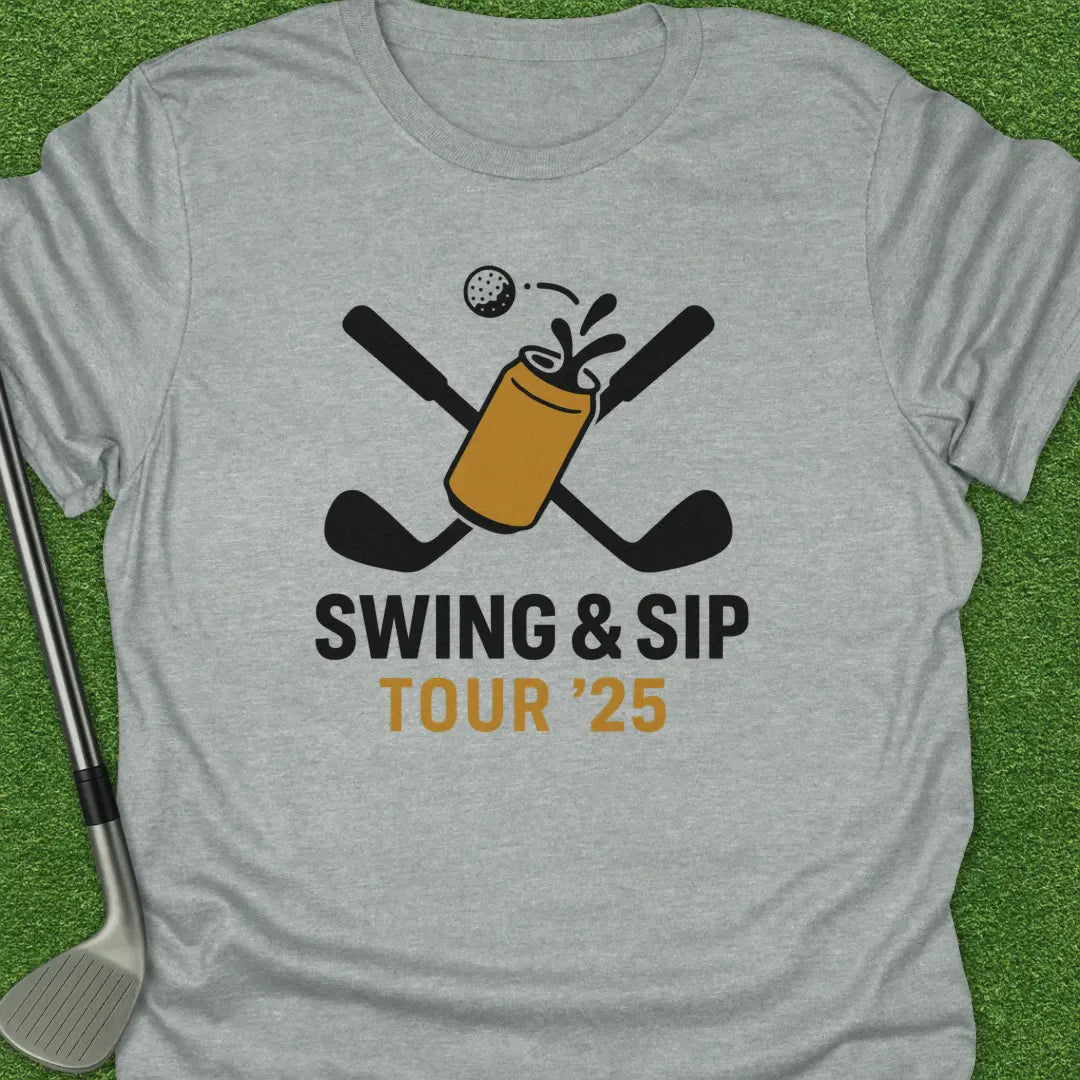 Sport Grey / S Swing Sip Tour T-Shirt