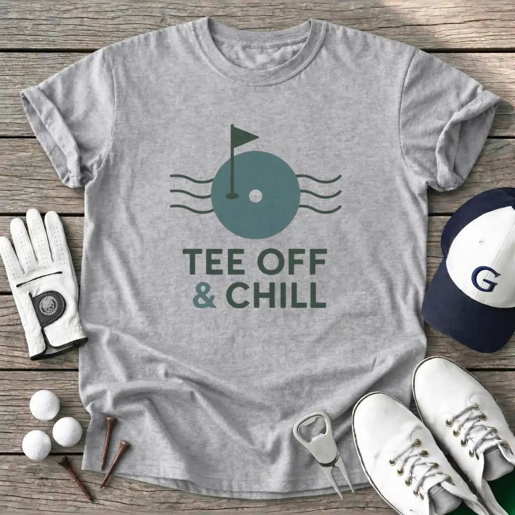 Sport Grey / S Tee Off Chill T-Shirt