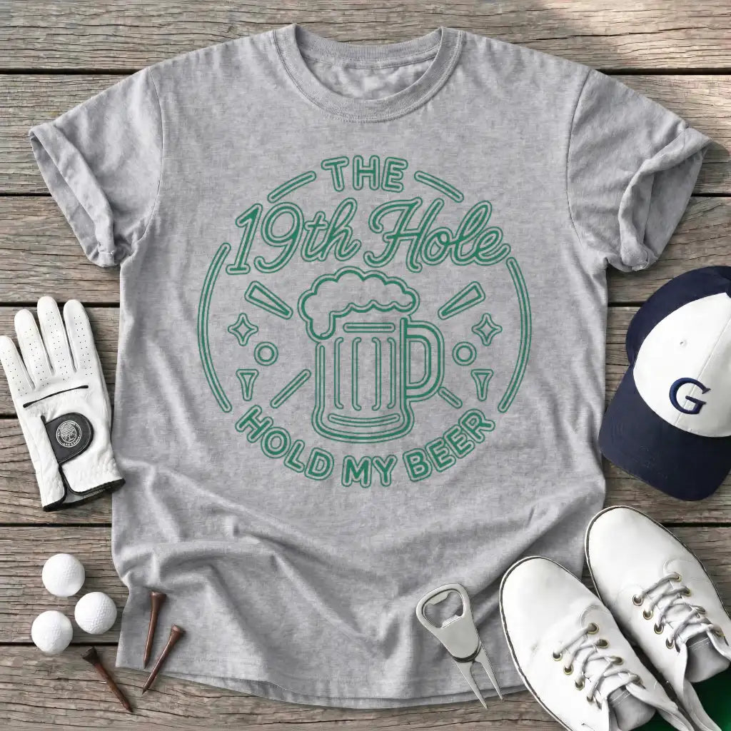 Sport Grey / S The Hole Hold Beer T-Shirt