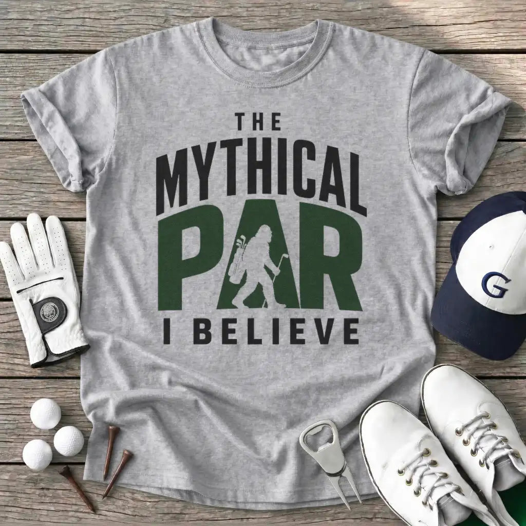 The Mythical Par T-Shirt in Sport Grey