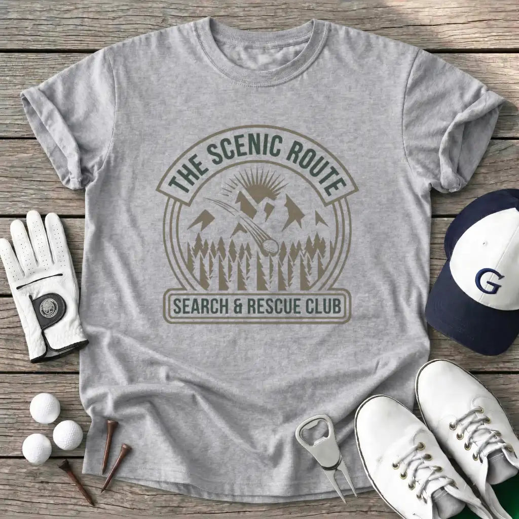 Sport Grey / S The Scenic Route T-Shirt