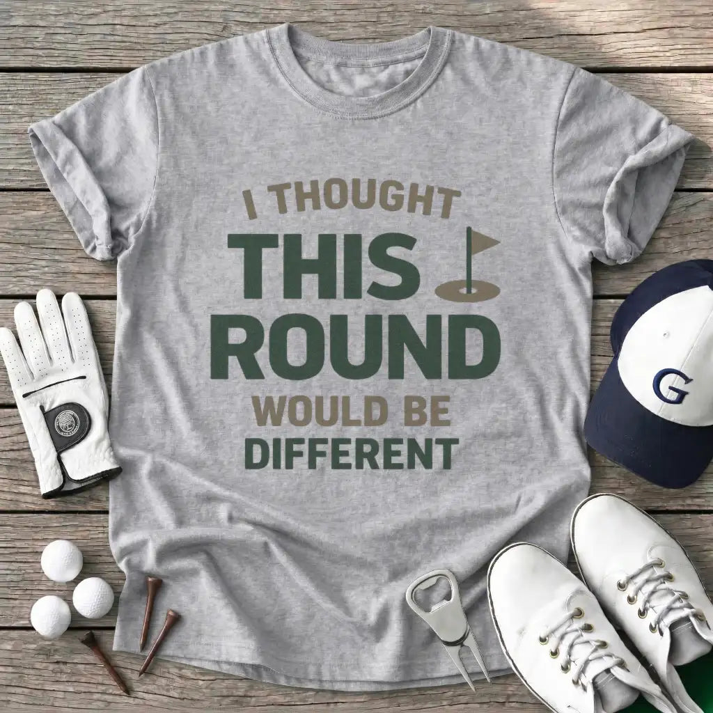Sport Grey / S Thought This Round T-Shirt