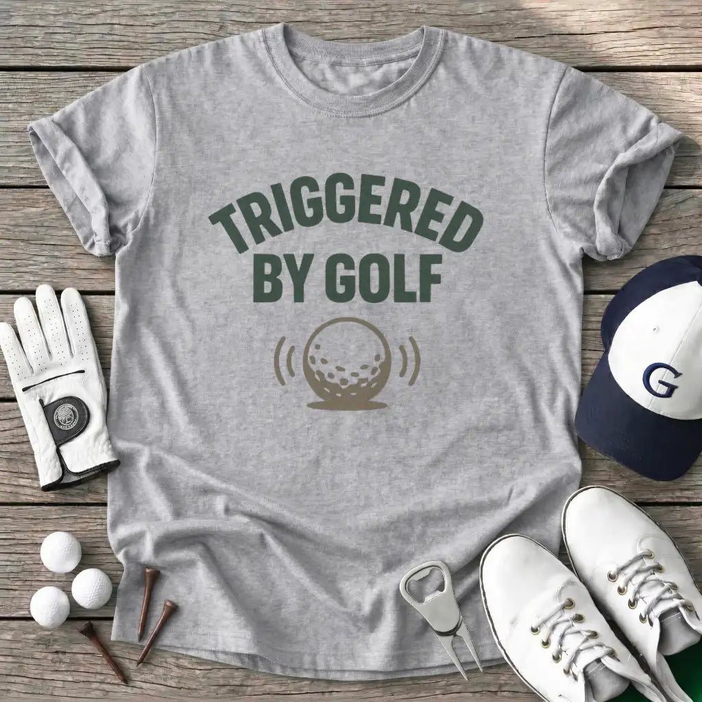 Sport Grey / S Triggered Golf T-Shirt