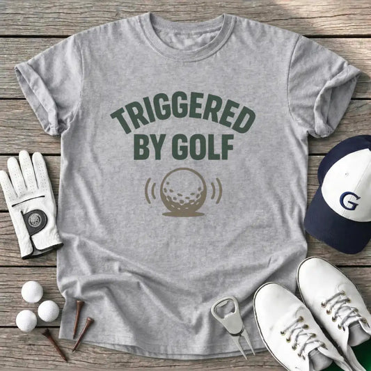 Sport Grey / S Triggered Golf T-Shirt